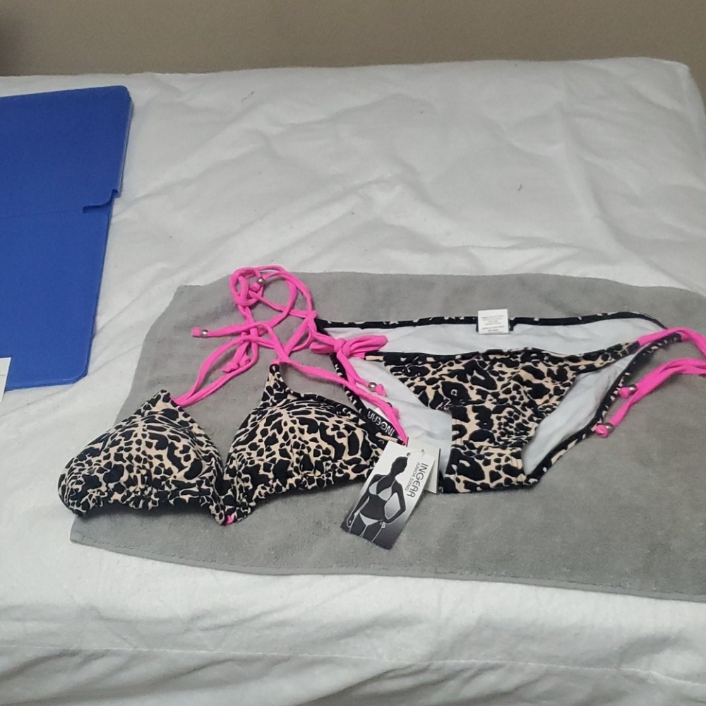 Zebra Print 2-piece bikini